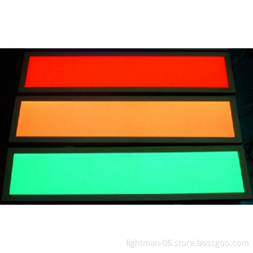 Panel light item type and SMD5050 led rgb light source 48w 1200x300 rgb led panels DMX rgb led panel light